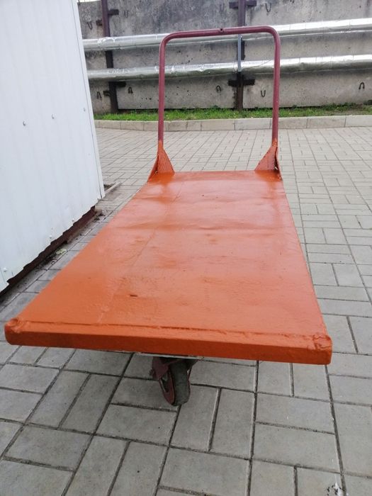 Тележка мощная!! тачка до 500кг платформенная на 4 колёсах. В наличии!