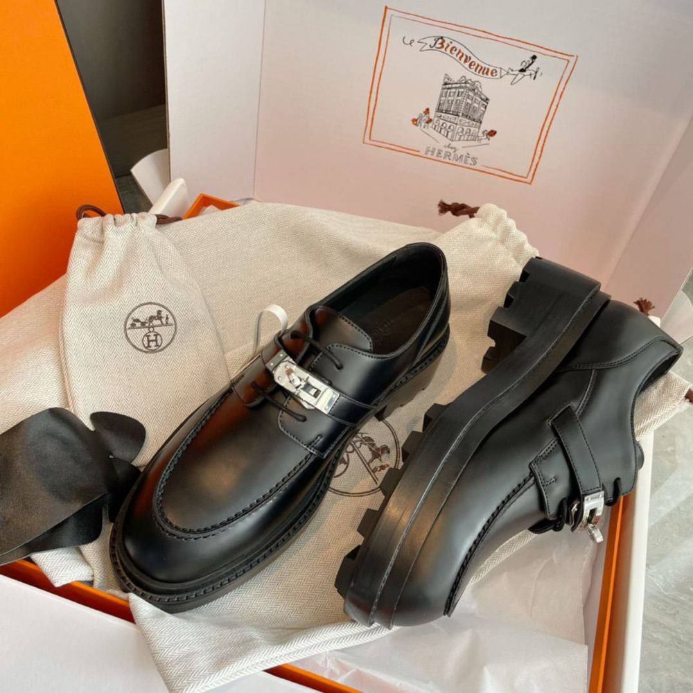 Лофери Hermes шкіряні