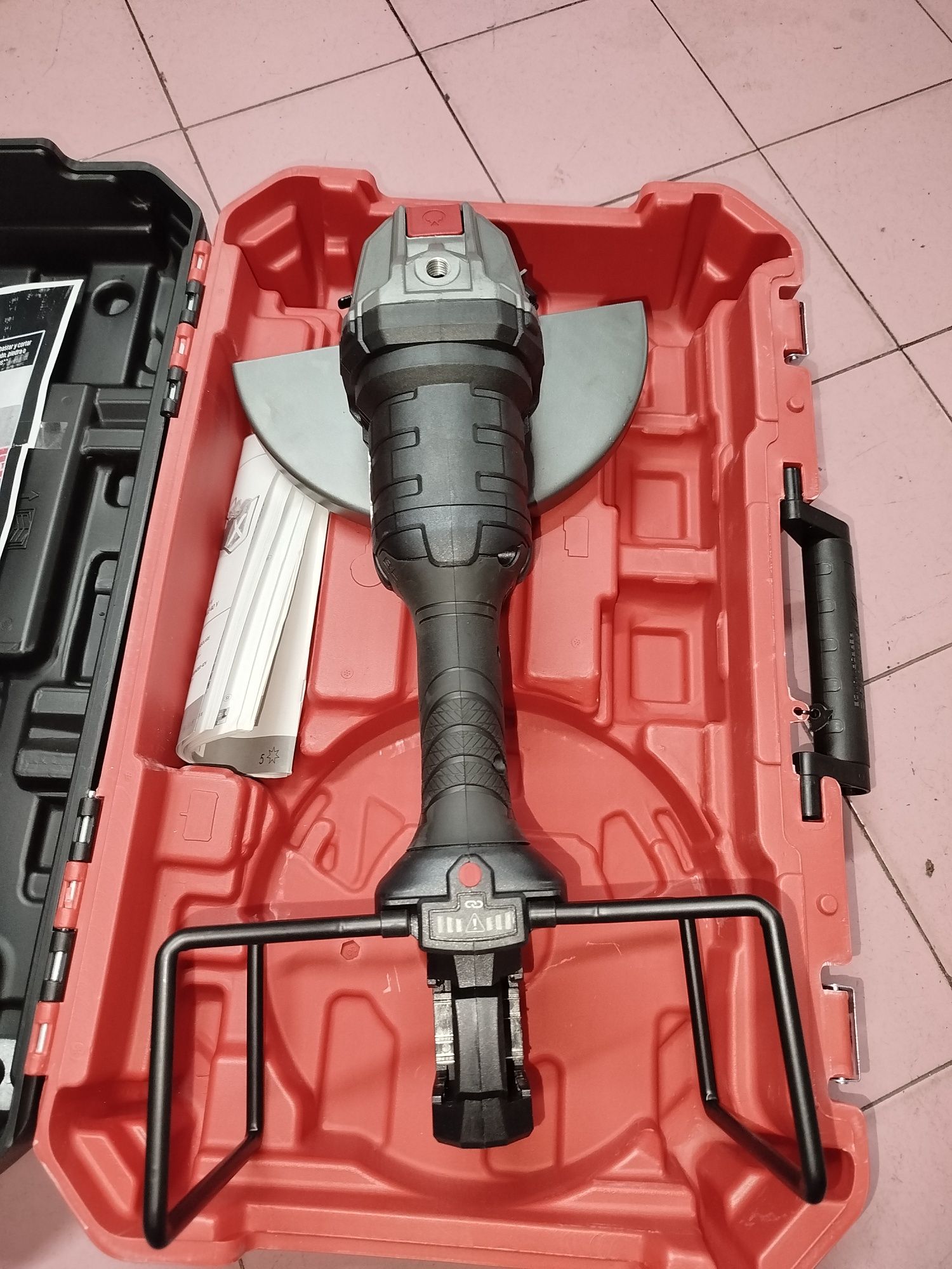 Rebarbadora NOVA grande bateria