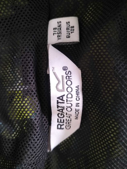 Kurtka przeciwdeszczowa dziecięca Regata