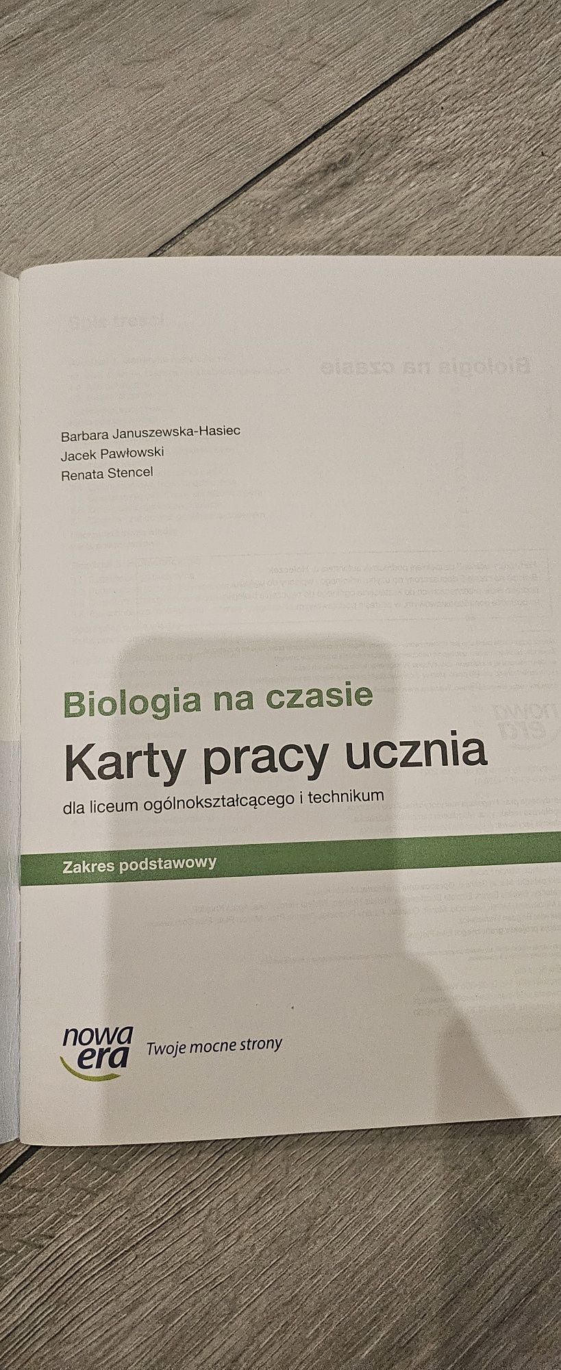 Ćwiczenia do Biologii