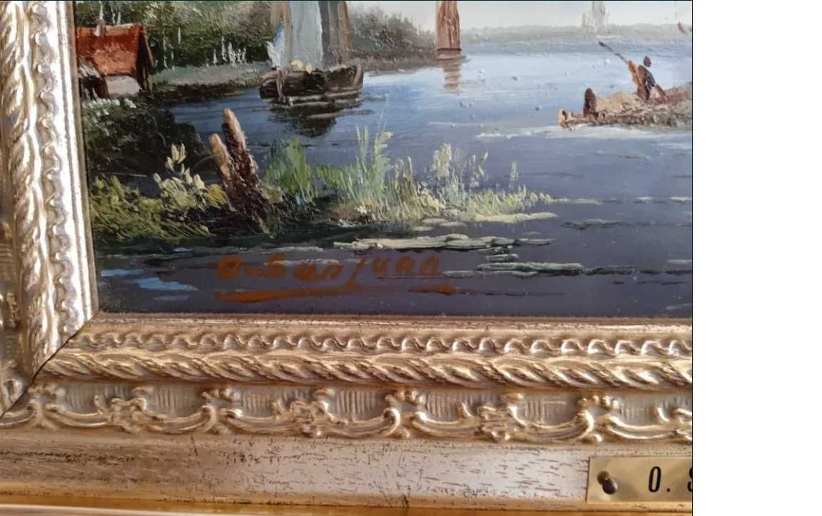 Pintura a óleo de autor