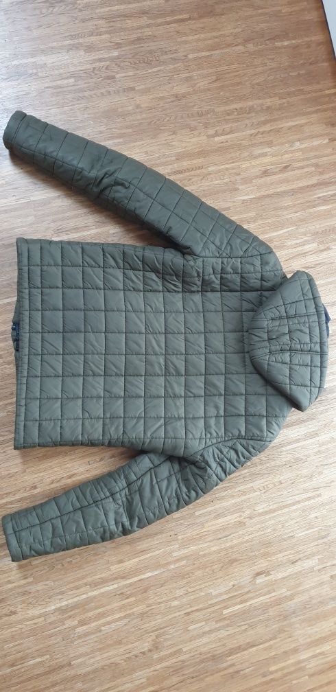 Superdry Kurtka ocieplana khaki oliwkowa S