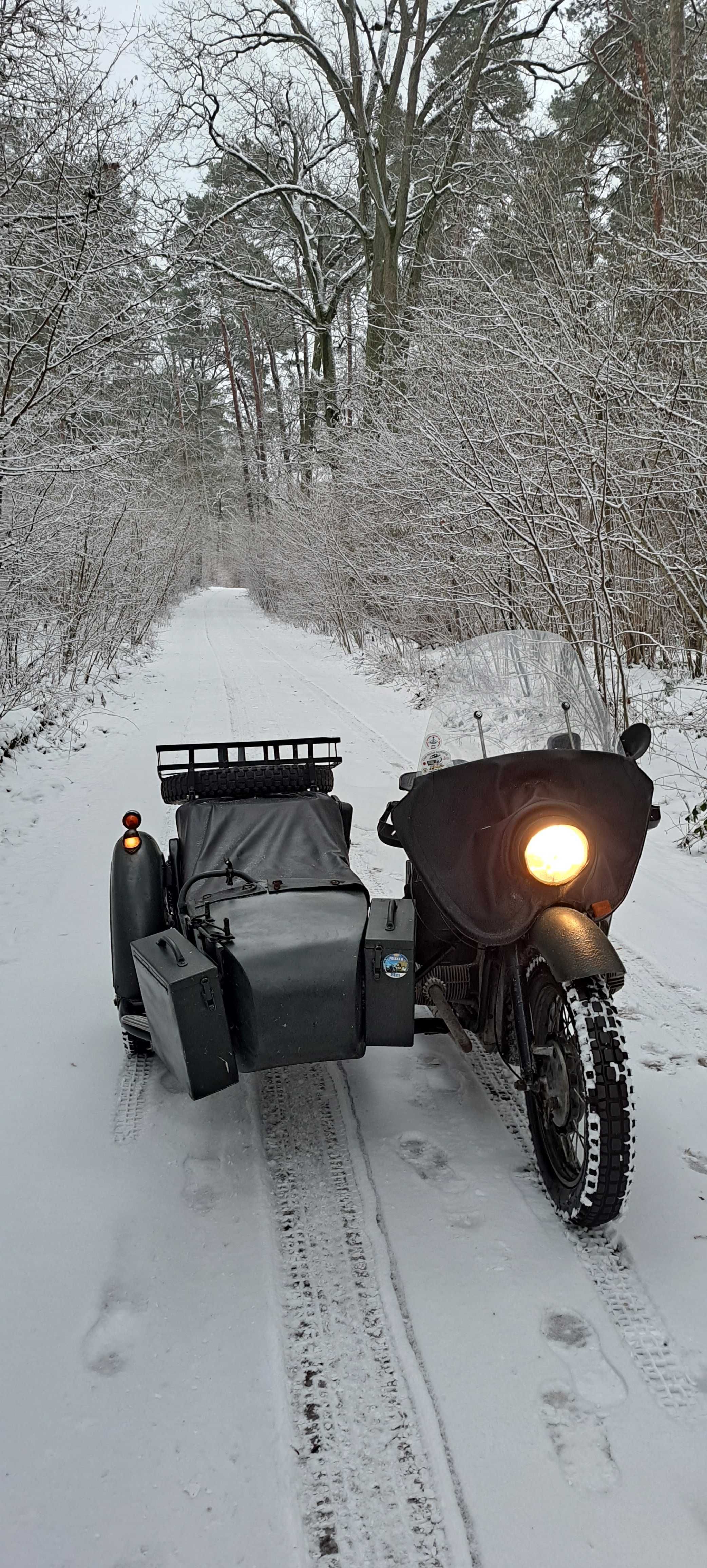 DNIEPR MT 12 silnik BMW R100RT napęd na wózek (ew. zamienię na M72)