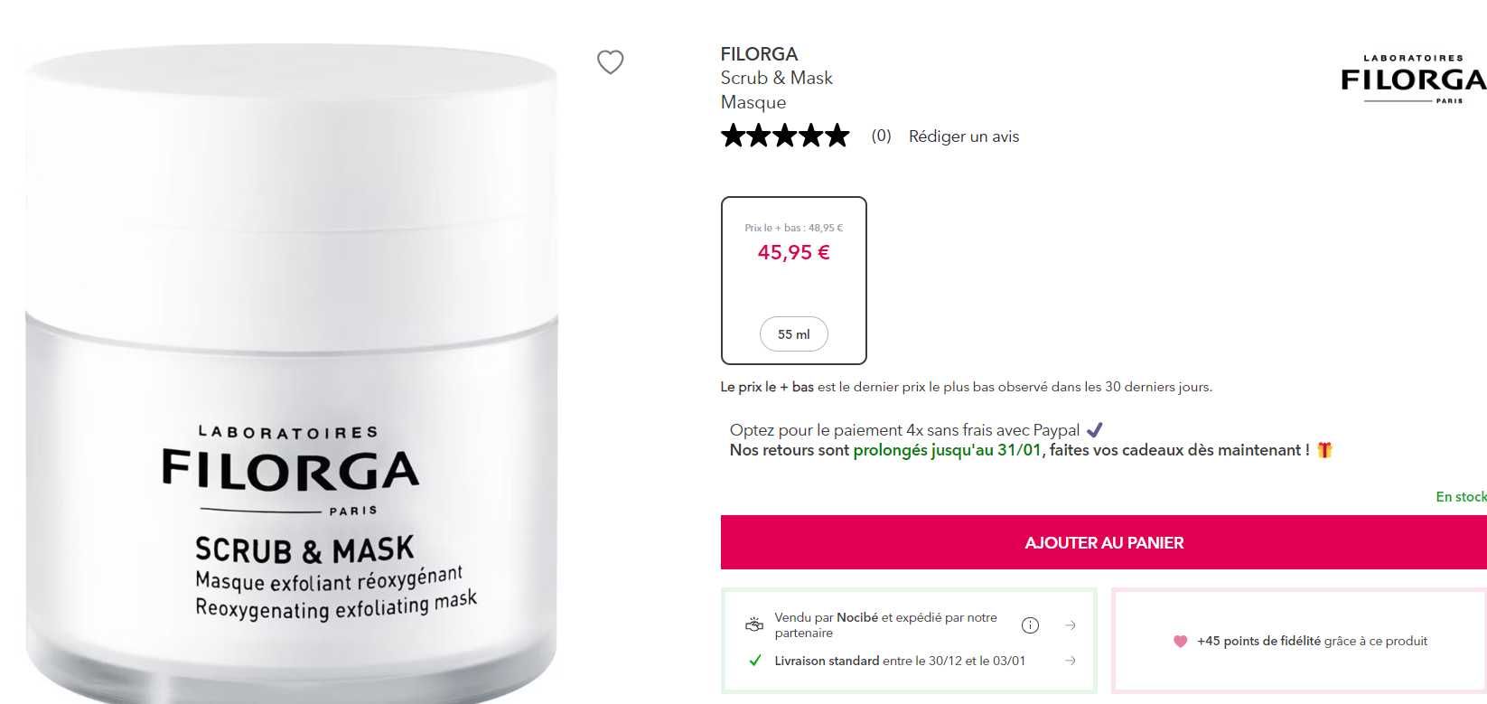 Скраб-маска для обличчя Filorga Scrub & Mask