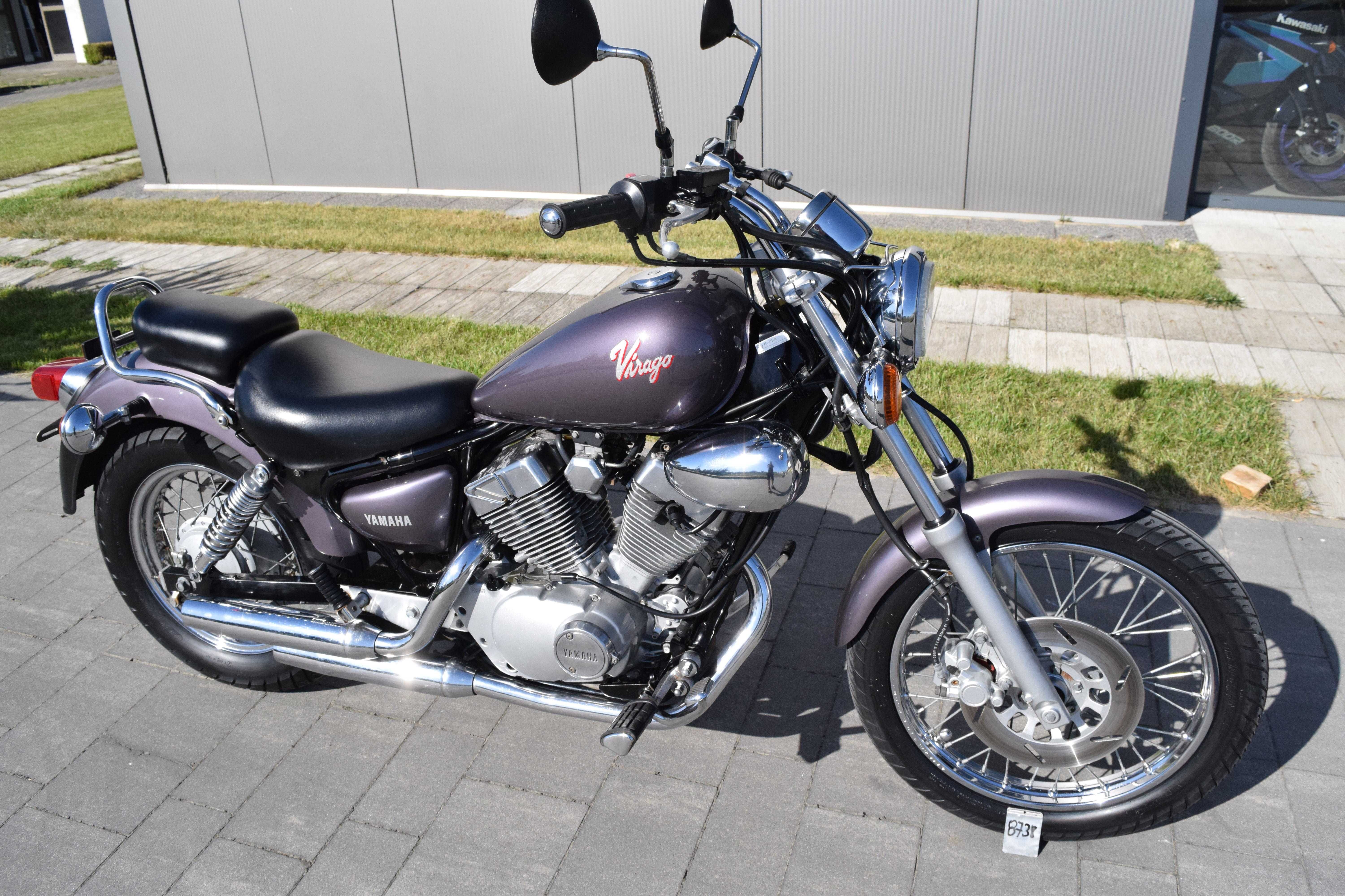 Yamaha XV 250 Virago oryginał, 1 ręka, silnik igła, książka, z DE***