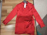 Satynowa sukienka XL/42