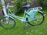Gazelle-zielony rower retro 7-10 lat