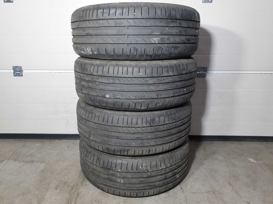 4szt. 225/50/18 95W Continental SportContact 5 RFT 5,5mm 2020r[ 9264 ]