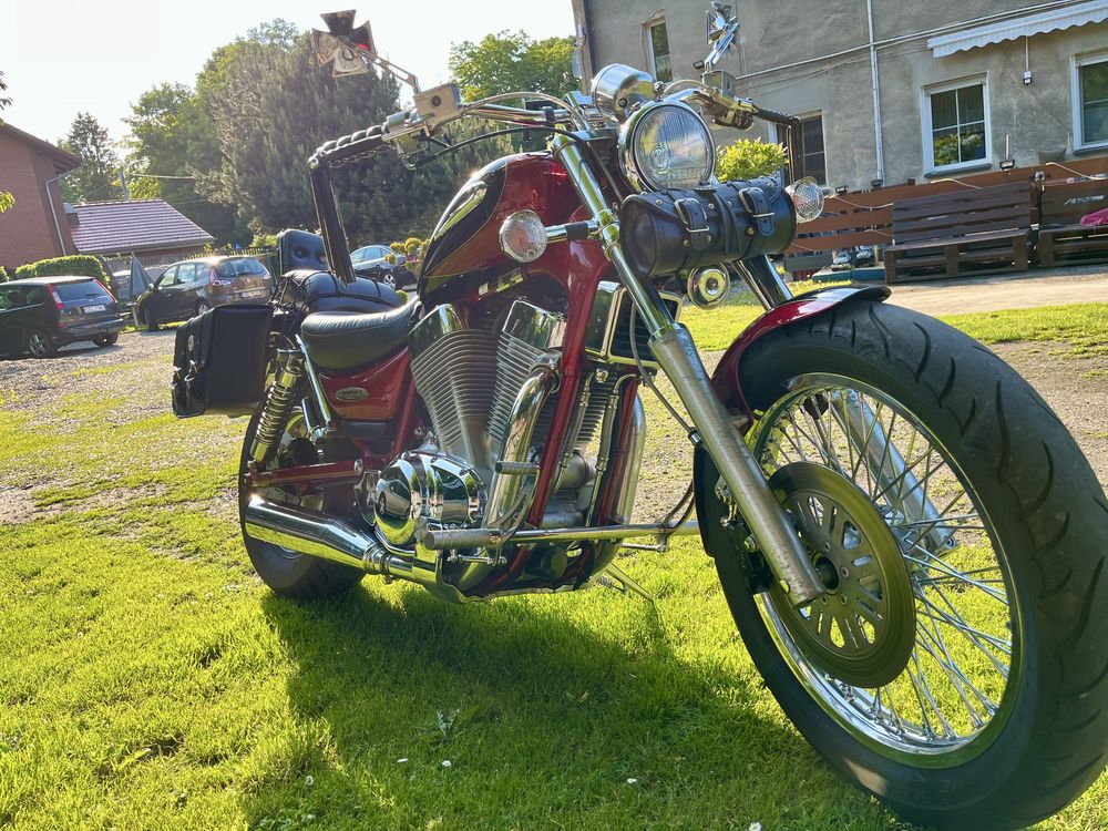 Lusterka motocyklowe choper