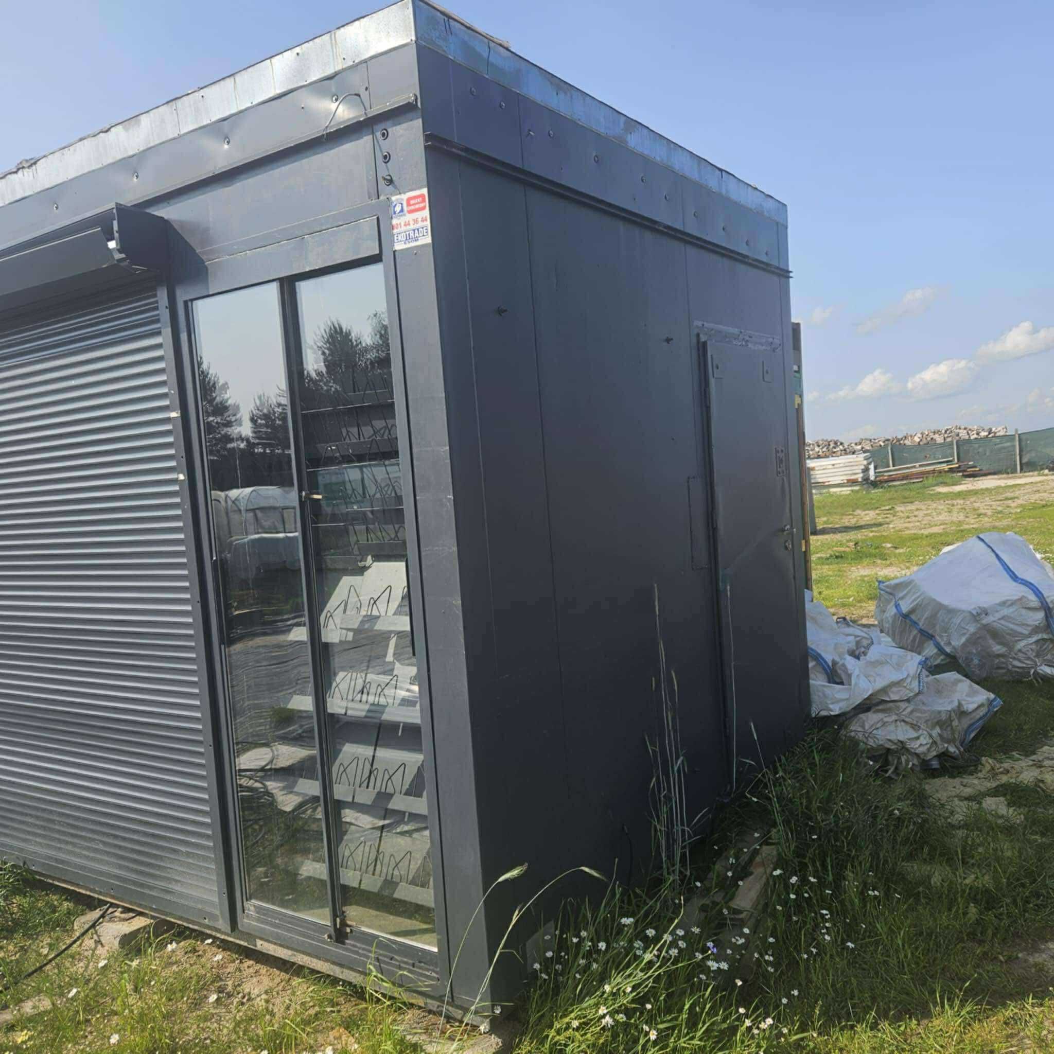 Kiosk pawilon Handlowy kontener budka domek Wymiary 3,30 x 2,30m