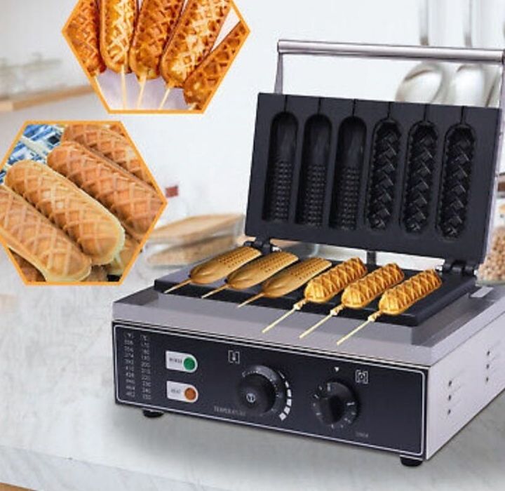 Аппарат КОРН-ДОГ для приготовления вафли на палочке 3 /3