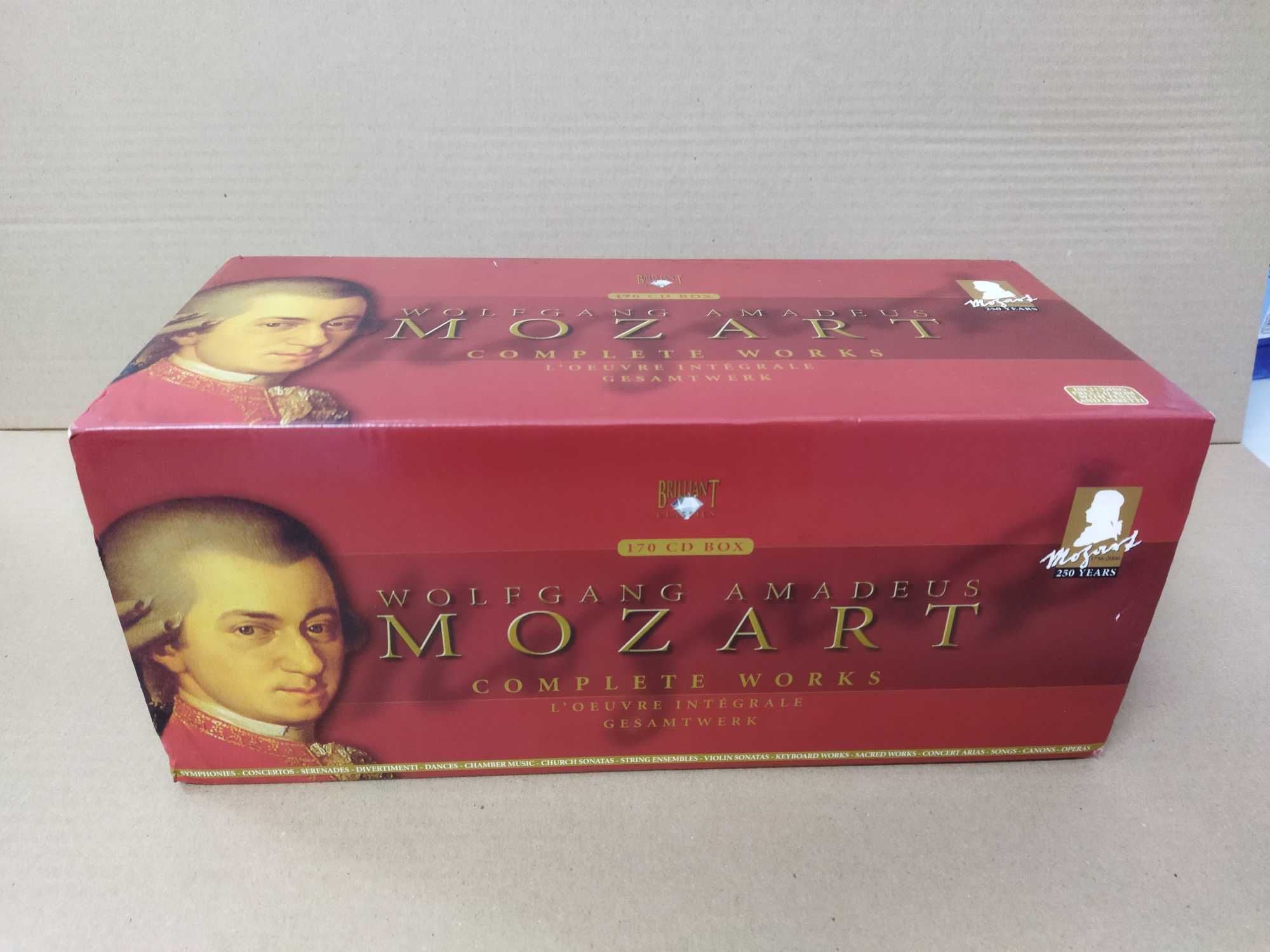 170 CDs+Box -  Wolfgang Amadeus Mozart Complete works