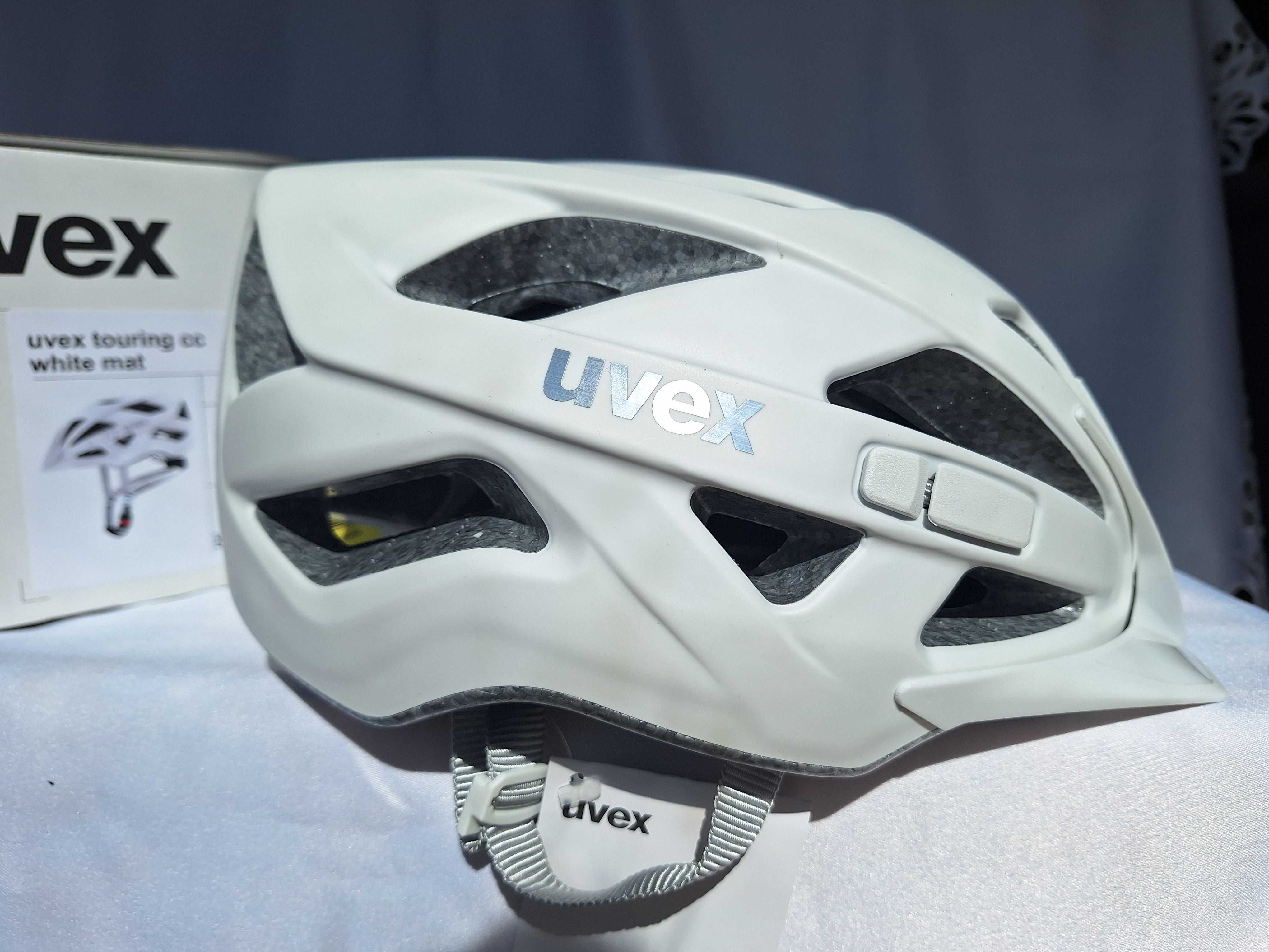 Kask rowerowy Uvex Touring CC White Mat L 56-60cm