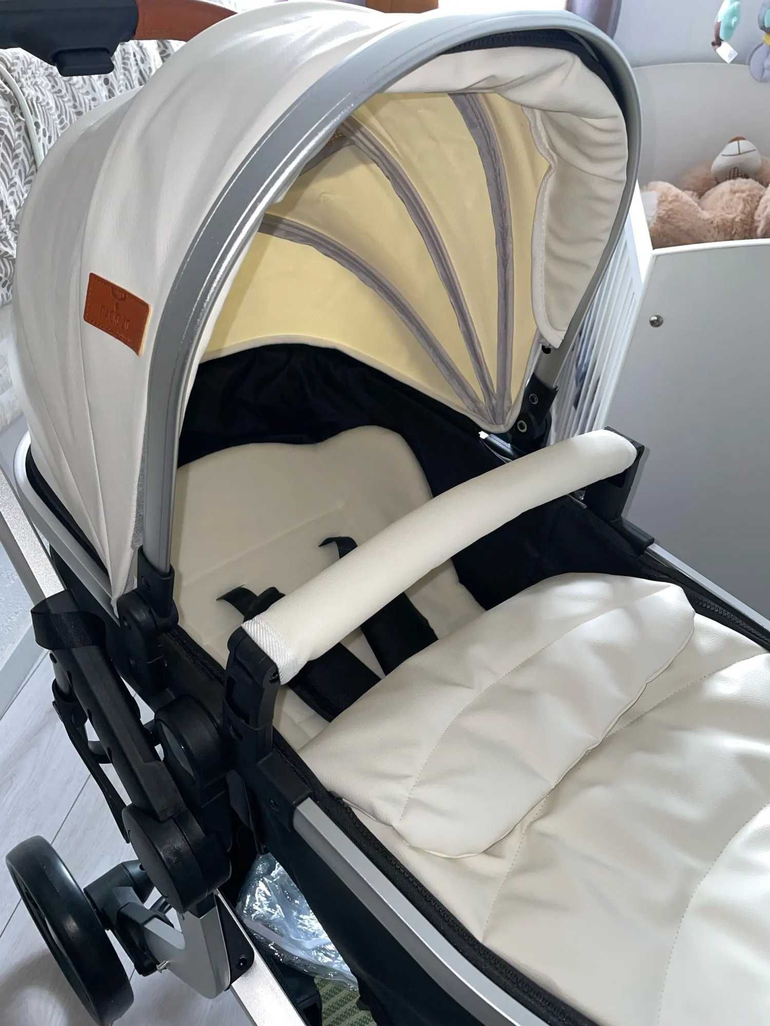 Carrinho 3-em-1 Design Stroller White
