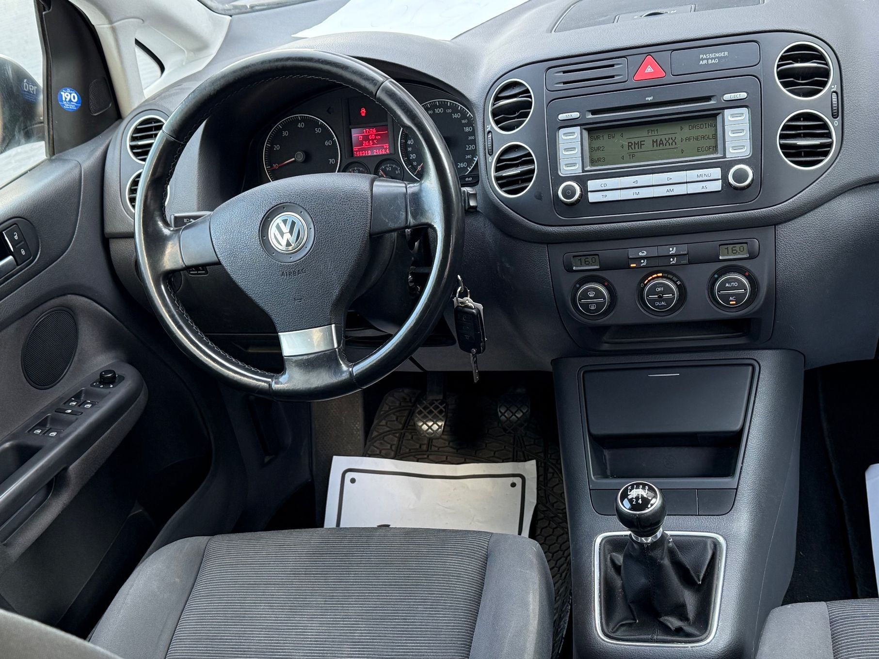 Volkswagen Golf Plus 1.6i MPI 102km benzynka klimatronik zobacz warto 2008r