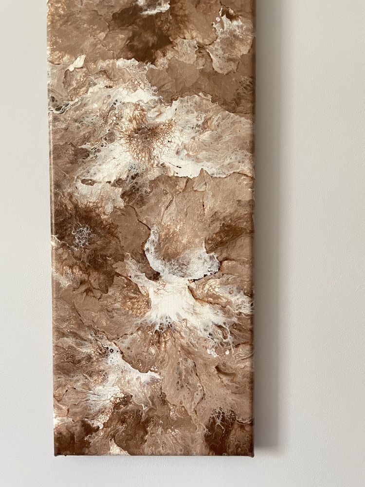 Obraz ręcznie malowany 80x20
