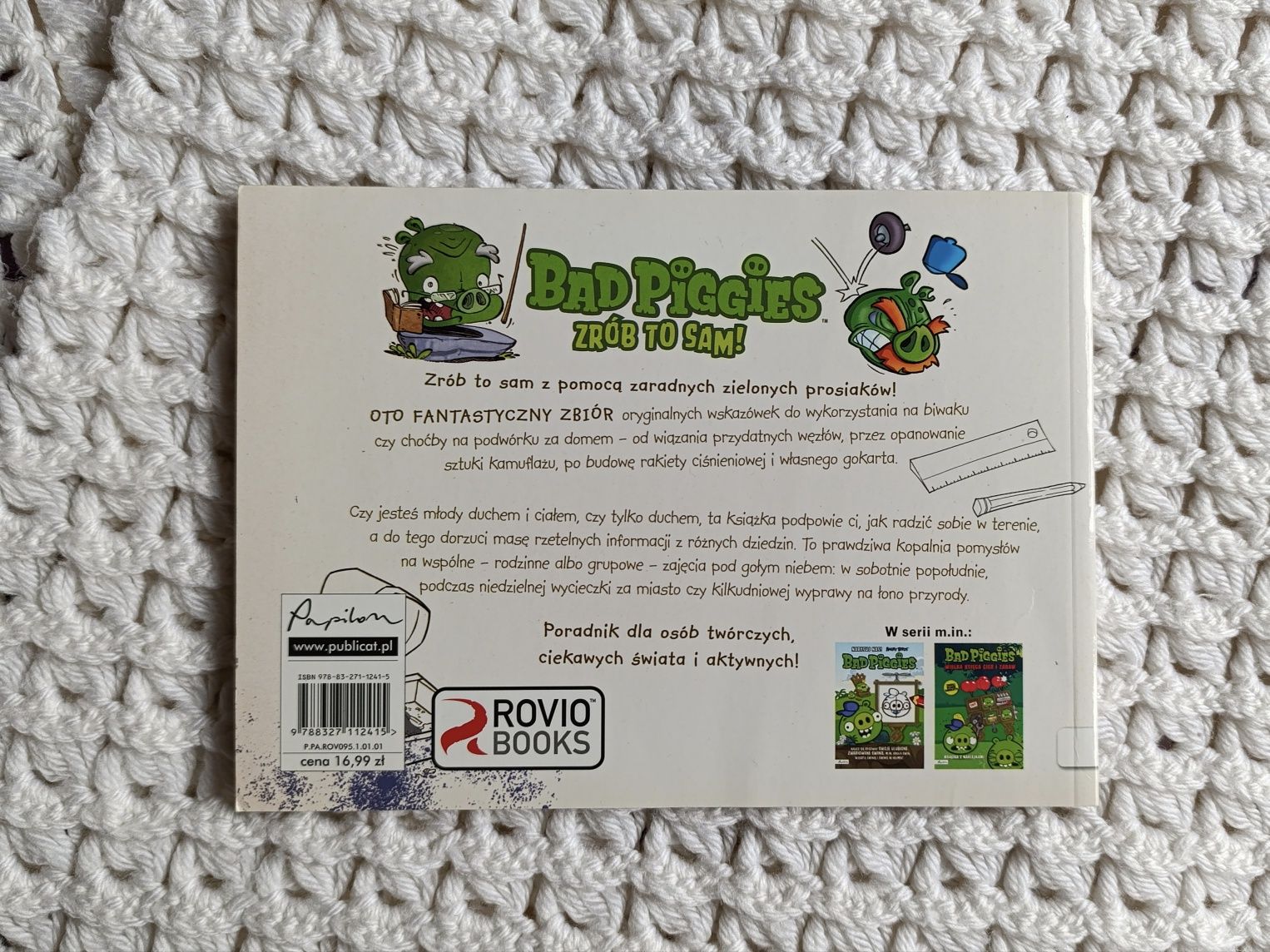Książka zrób to sam bad piggies