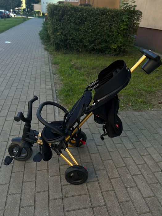 Qplay Rowerek trójkołowy Nova+Rubber golden