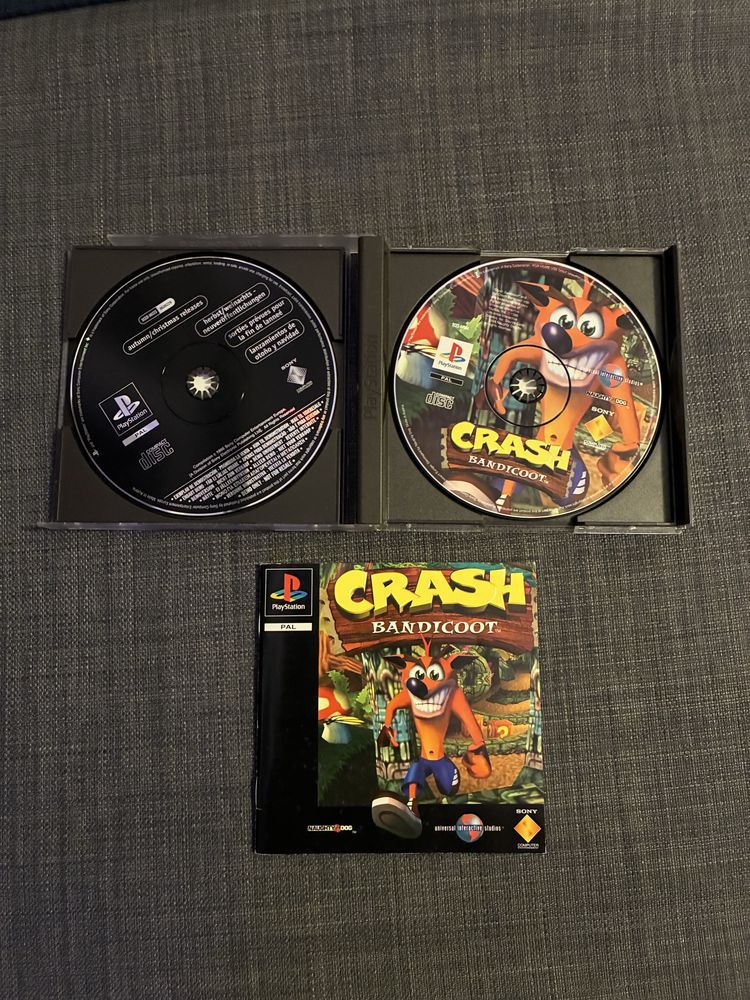 Crash bandicoot 1 2 e 3