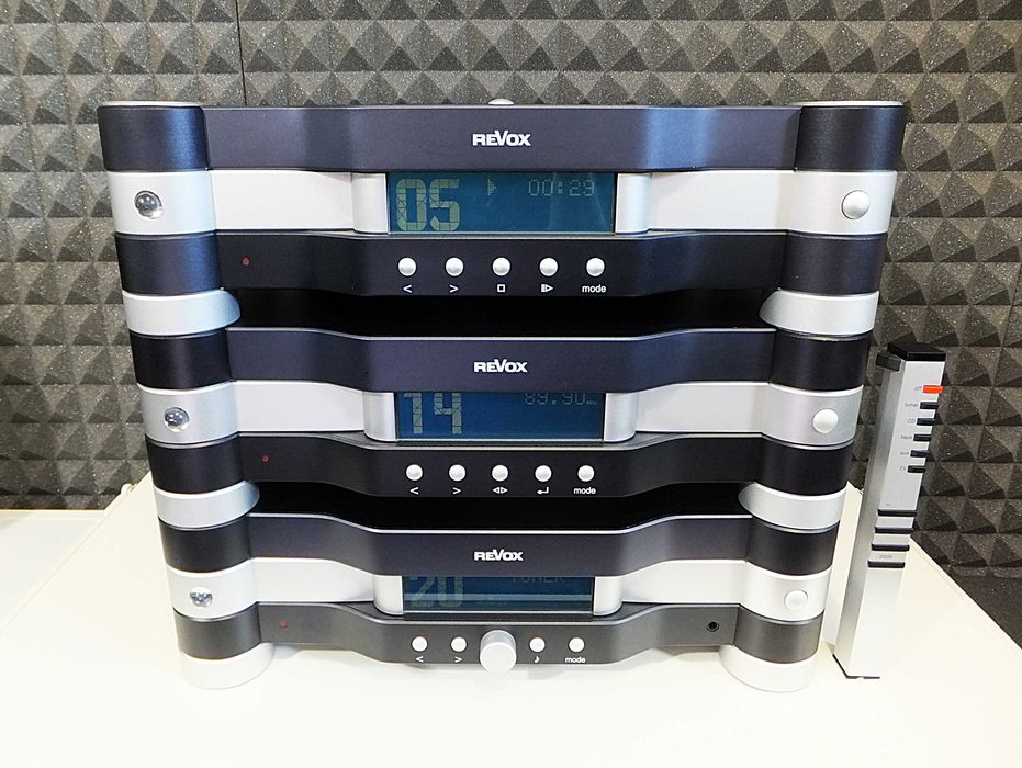 HI-END zestaw stereo wieża REVOX E426 + E450 + E460