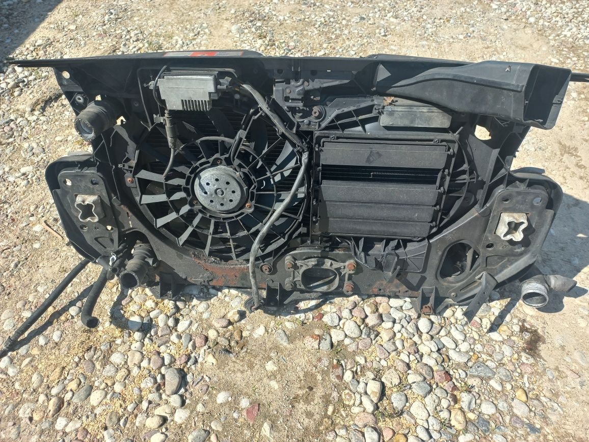 Przód kompletny audi a6 c6 sline maska zderzak pas przedni chłodnice