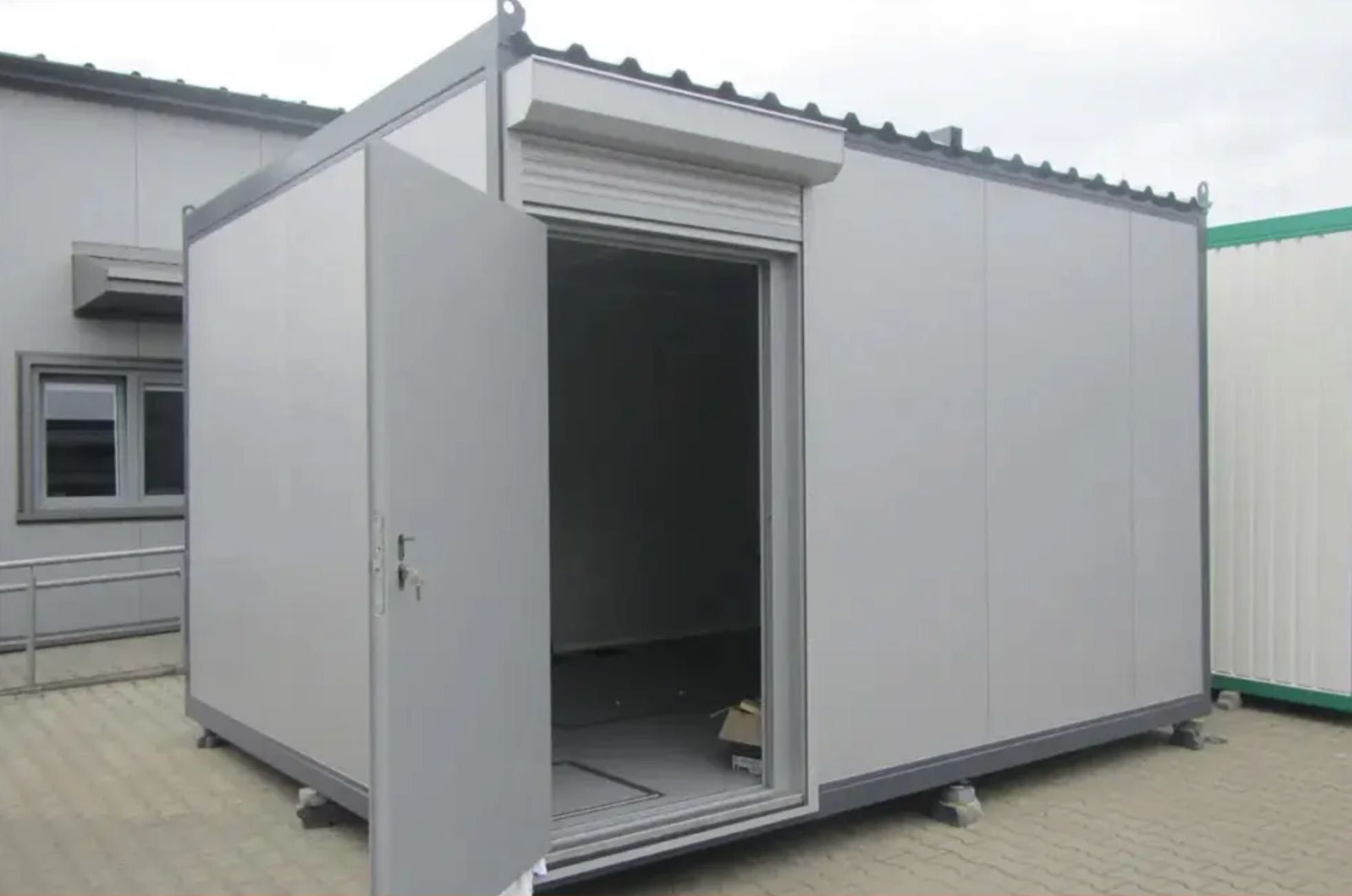 Kontener Dwumodułowy Przepompownia Przeciwpożarowa 5,0m X 5,0m X 2,8m