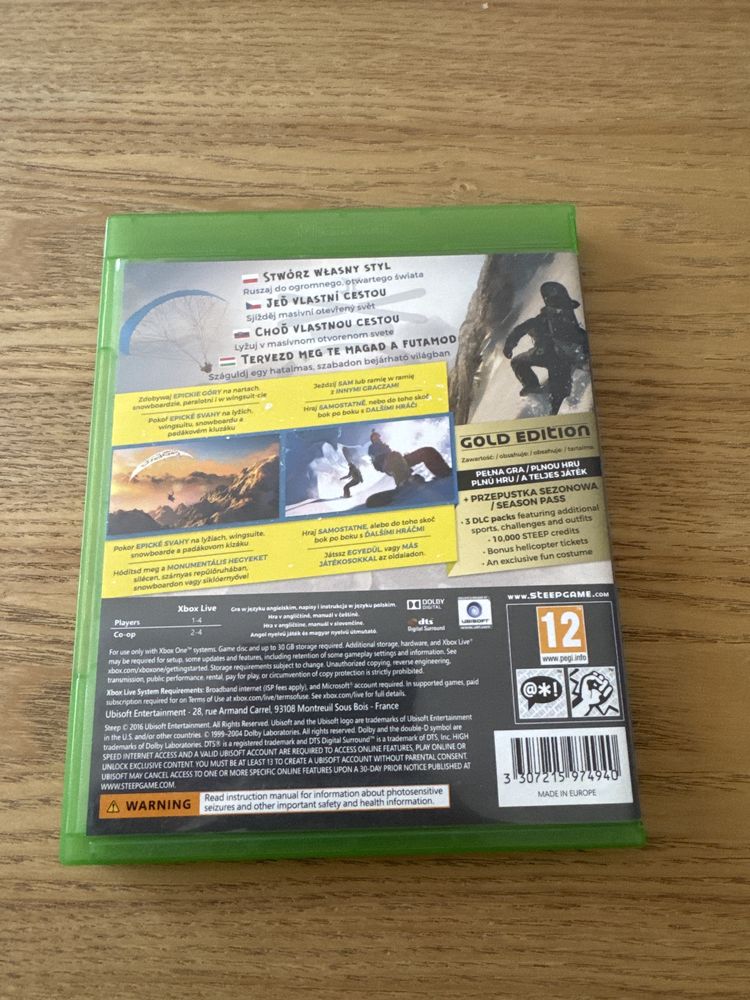 Steep gold edition xbox one