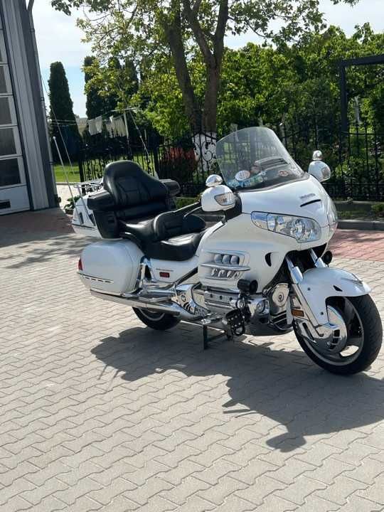 Honda gl 1800 w bogatej wersji.