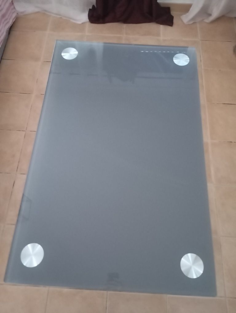Mesa de vidro 110 x 70