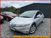 Honda Civic 2009 r 1.8 140 KM Fotele Grzane Welur PDC Perfekcyjny Stan Bez Wkładu