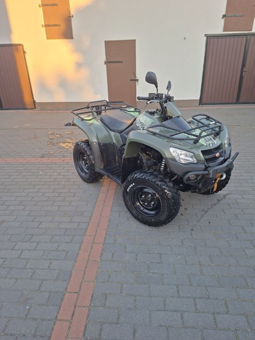 Super Kymco 400 z wyciągarką