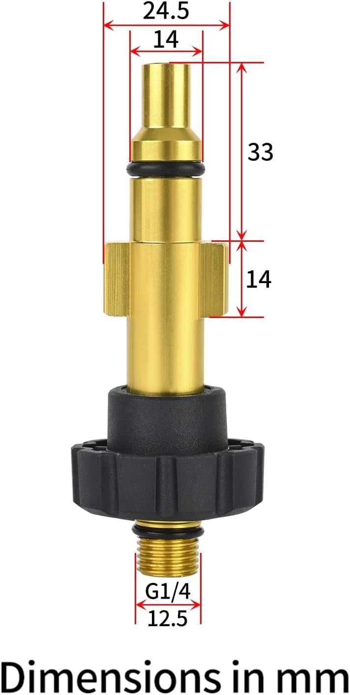 Foam Lance do myjek ciśnieniowych – Bear Force / Cannon 0,6 l