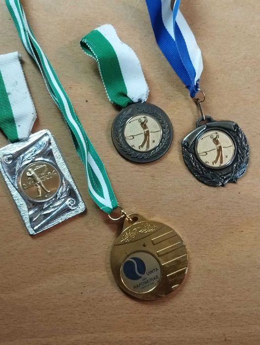 Medalhas de Golfe Vintage