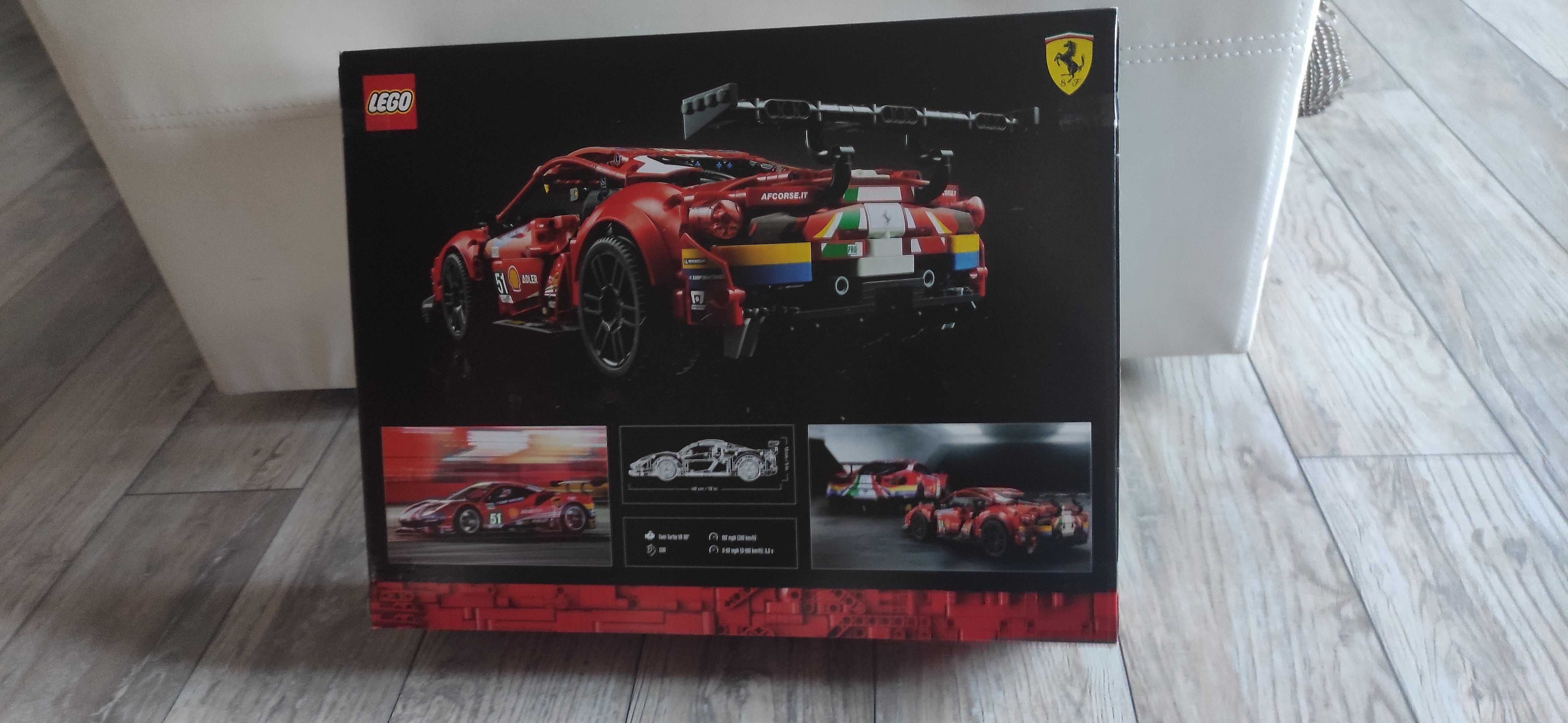 Klocki LEGO Technic 42125 - Ferrari 488 GTE AF Corse #51