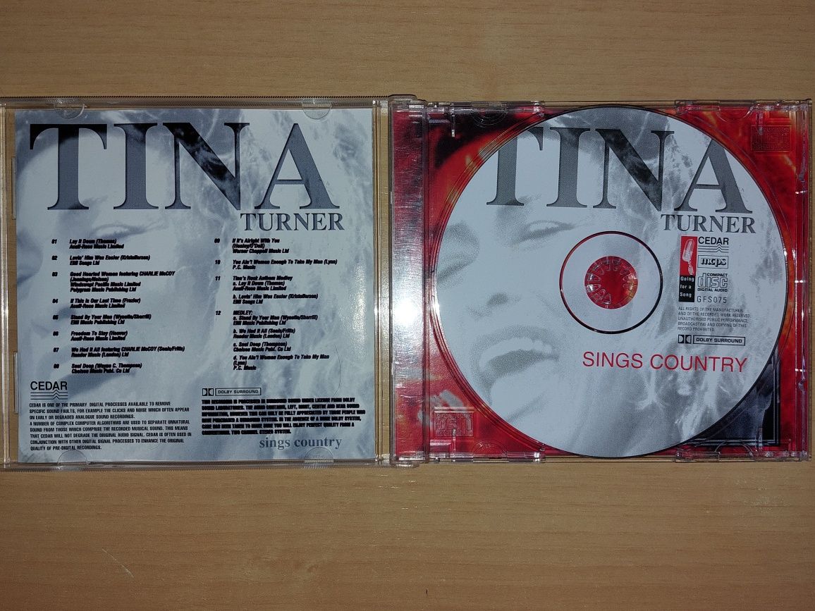 CD Tina Turner " Sings Country " (COMO NOVO)