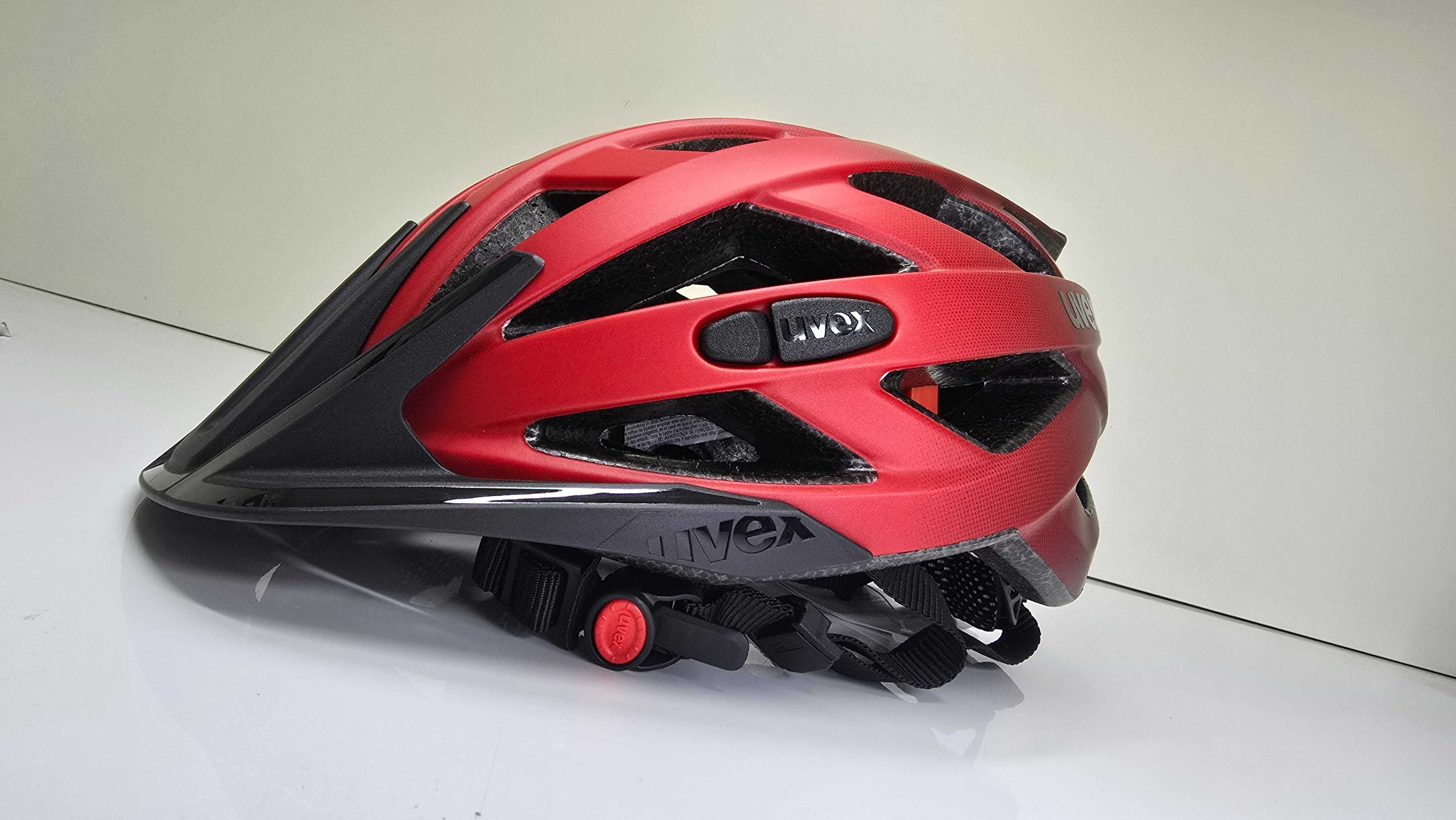 Kask rowerowy mtb UVEX I-VO CC red black matt rozm 52-57cm
