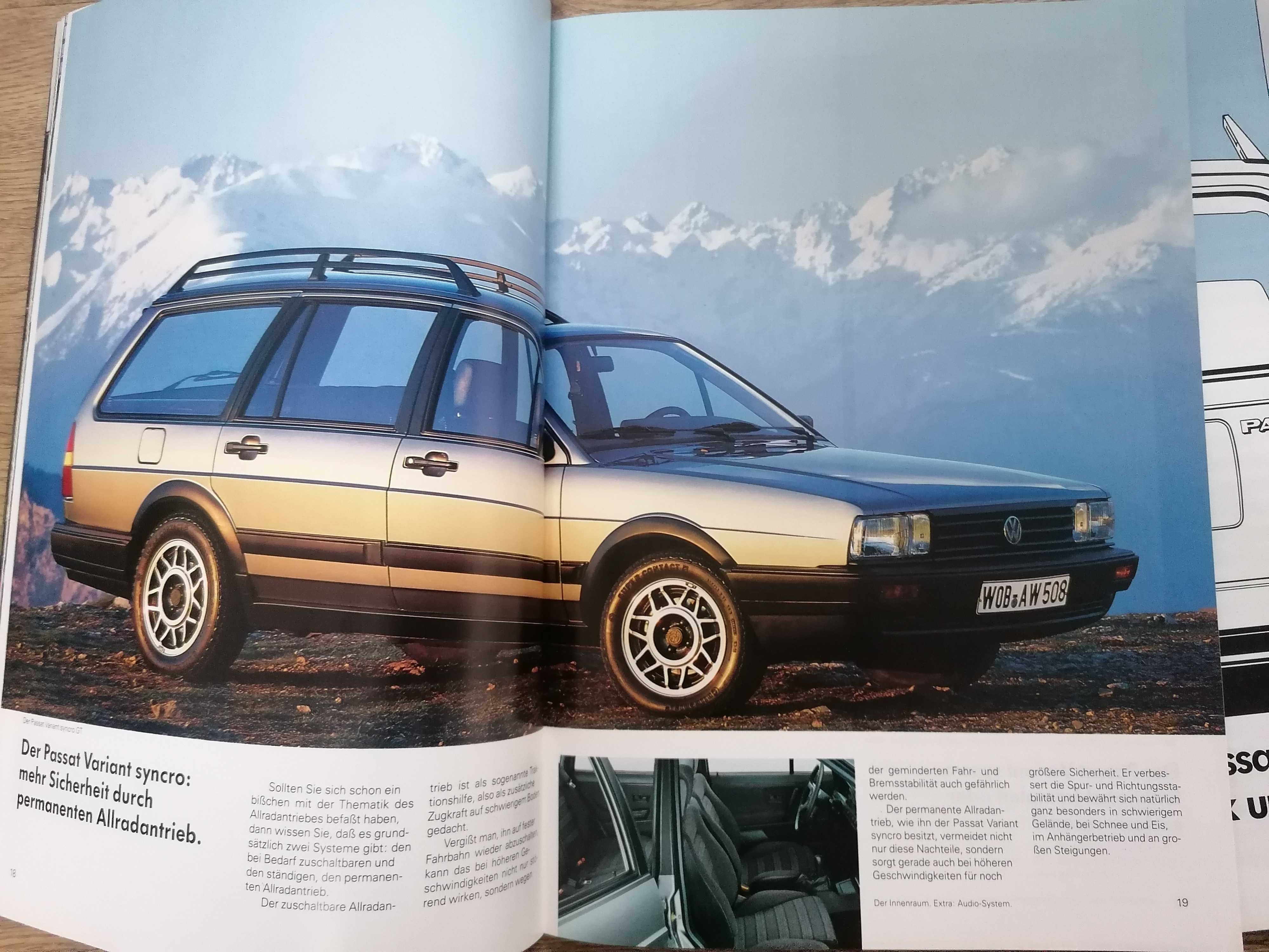 Prospekt VW Passat B2 Variant