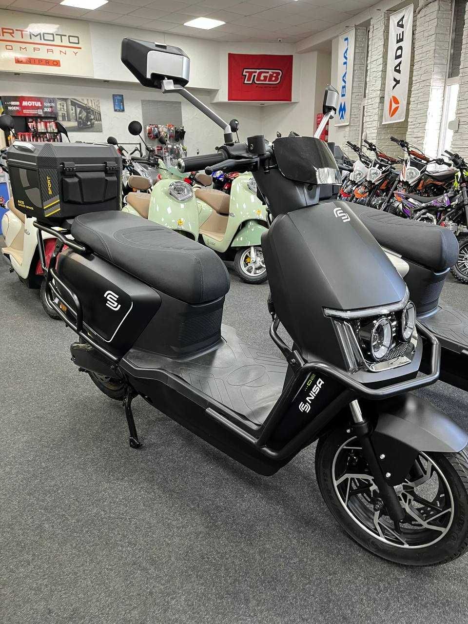 Электроскутер NISA K6 PRO Запас 110км, 2квт