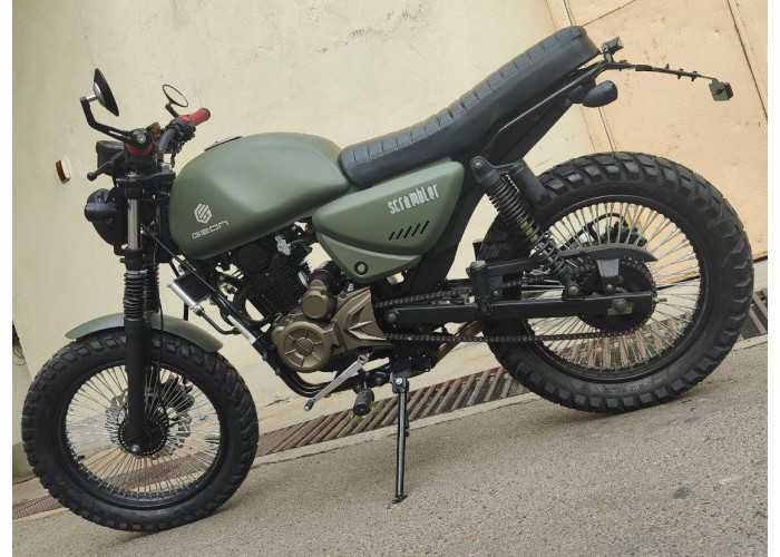 New Мотоцикл GEON SCRAMBLER 200 2024