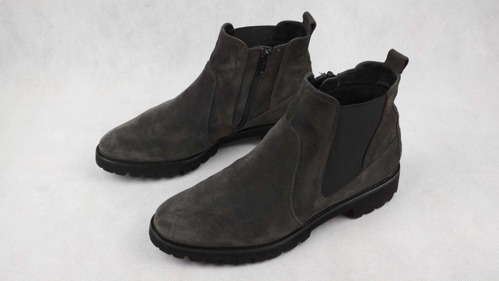 HÖGL Buty Botki Sztyblety Na Zamek Skórzane Roz. 41