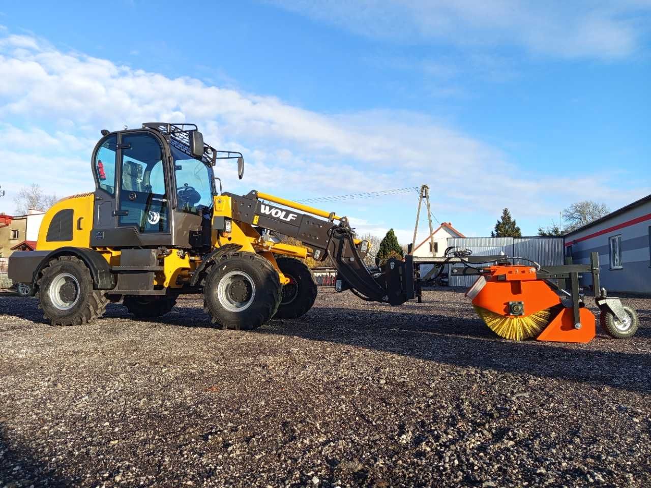 Ładowarka teleskopowa WOLF 816T / Wysokość podnoszenia 4,2 m / NOWA