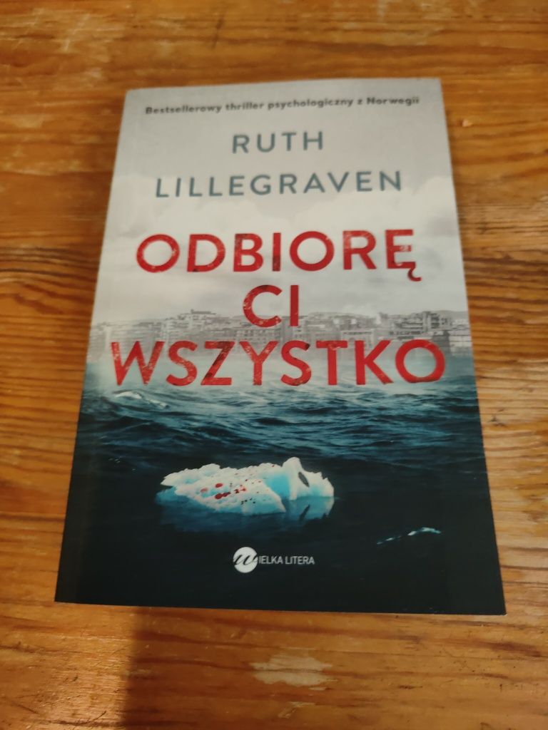 Odbiorę Ci wszystko thriller Ruth lillegraven