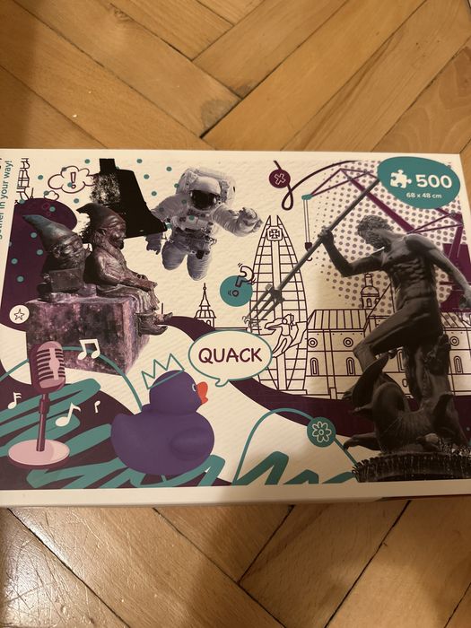 Puzzle 500 elementów firmowe nowe motywy miast