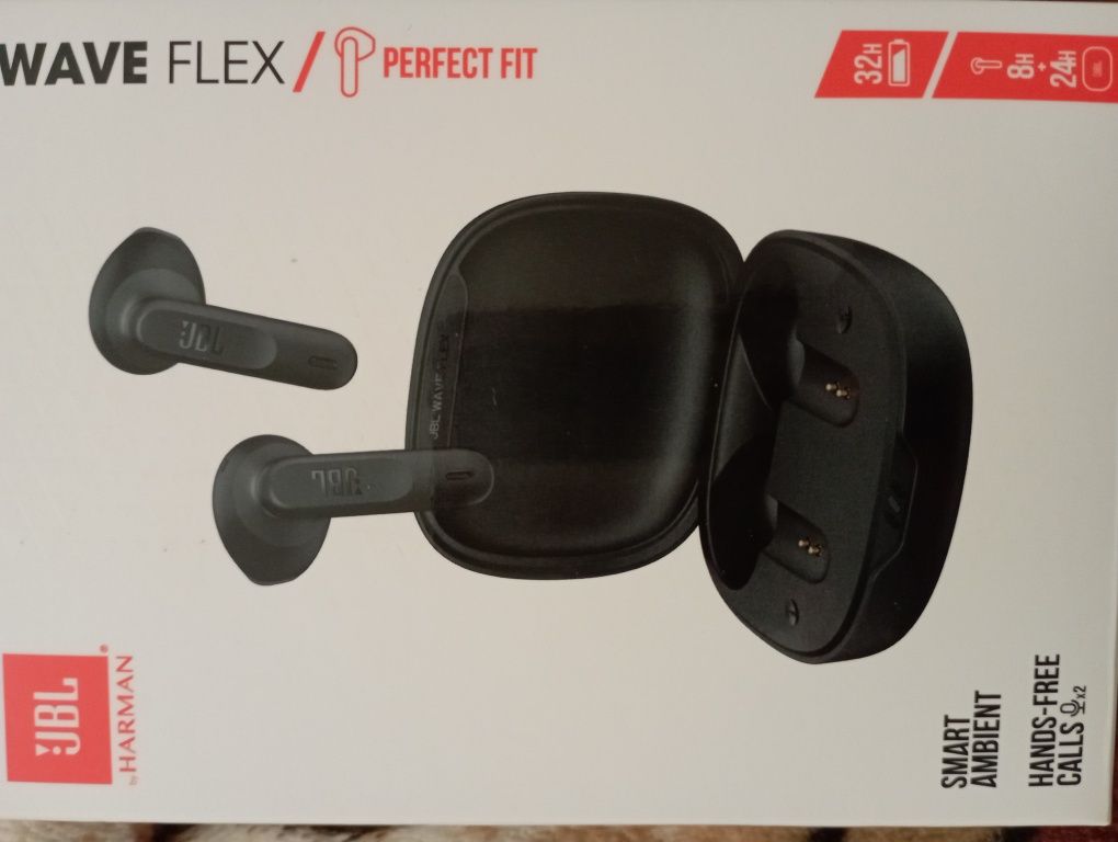 Навушники з блютуз JBL WaveFlex Bkack