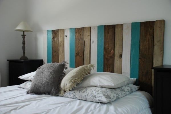 Cabeceiras de cama em madeira personalizadas