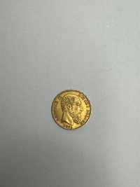 20 франків Бельгія 1875. 20 франков, Бельгия