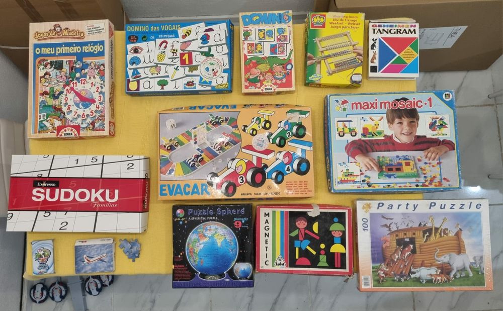 Jogos de Mesa Vários para Crianças valores Diferentes
