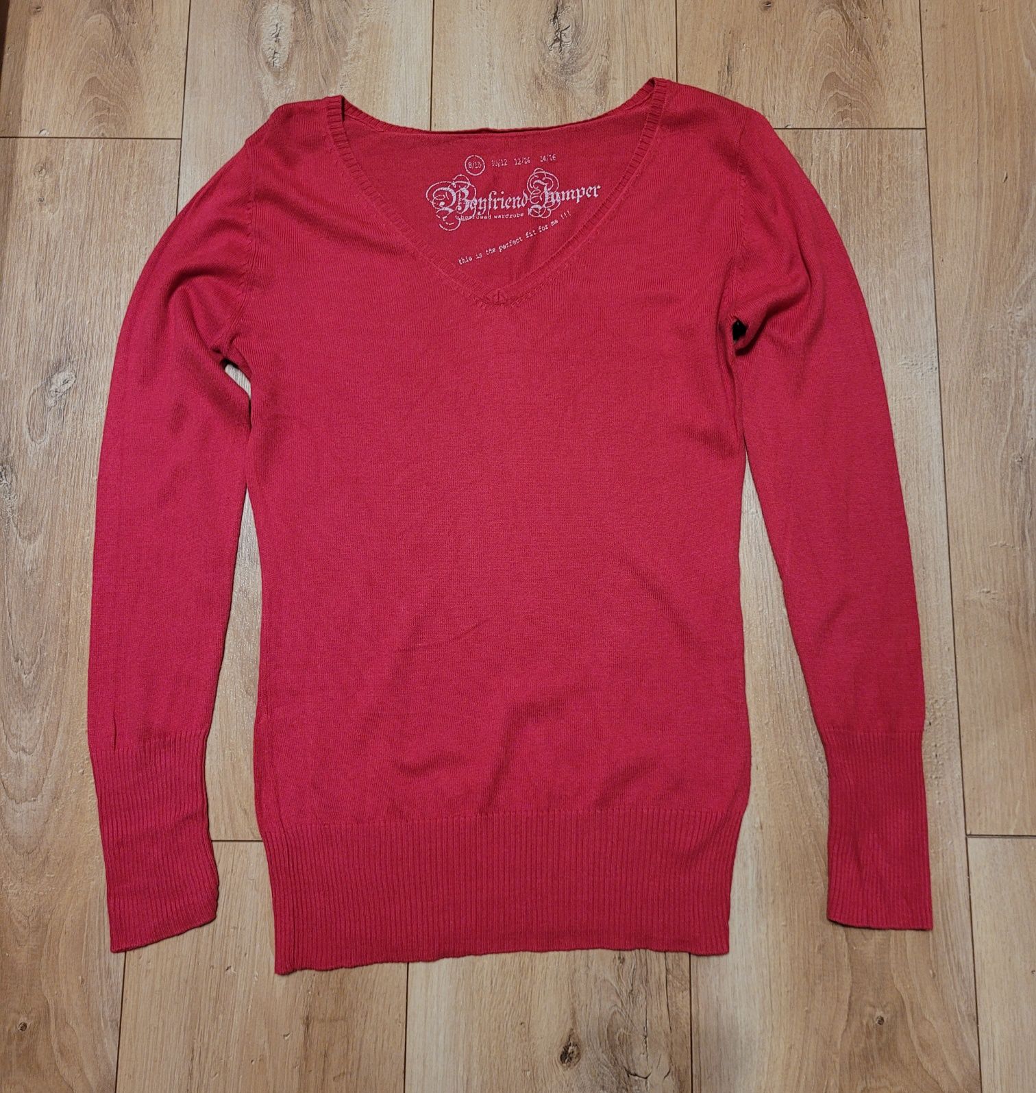 Sweterek czerwony Atmosphere roz 36/38
