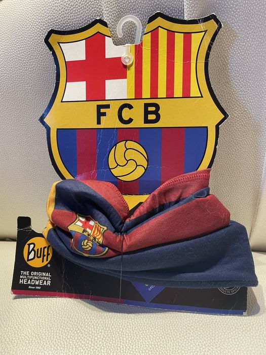 Barça gola cachecol polar infantil novo
